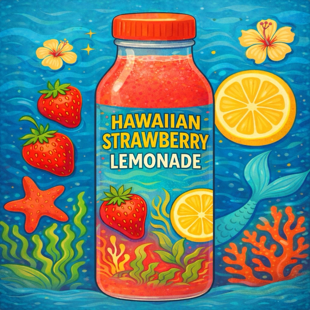 Popin Strawberry Hawaiian Lemonade Refresher
