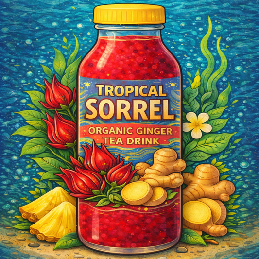 Tropical  Sorrell Organic Ginger Tea Drink