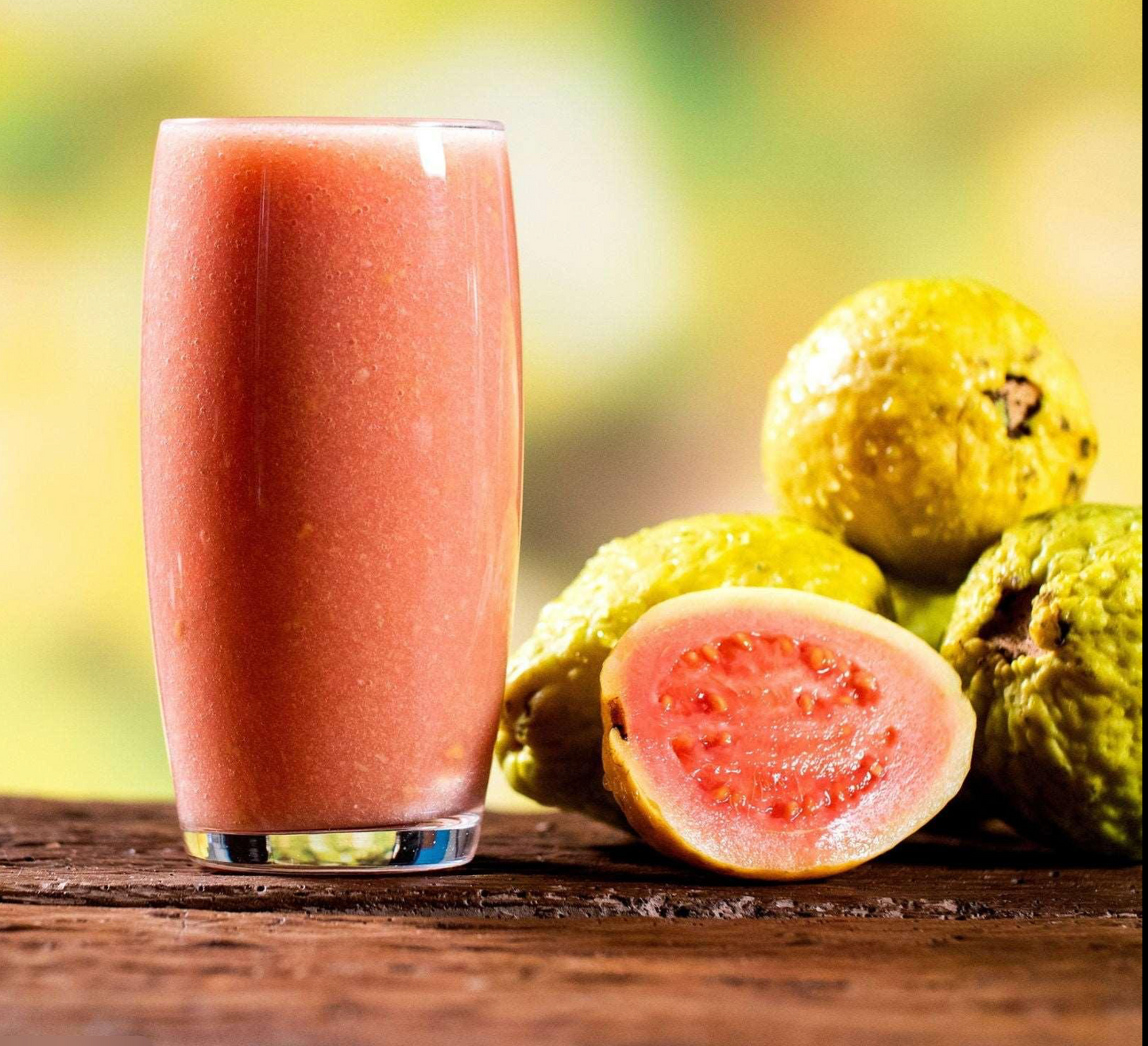 Tropical Guava Pineapple "Seamoss Organic Ginger Smoothie"